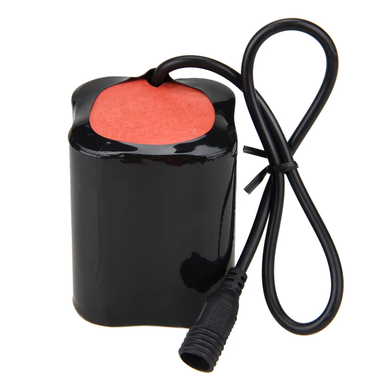 Discount 8.4V 20000mAh Battery Pack For T6 LED Bike Bicycle Light Headlight Torch Lamp Power Supply + Charger 5