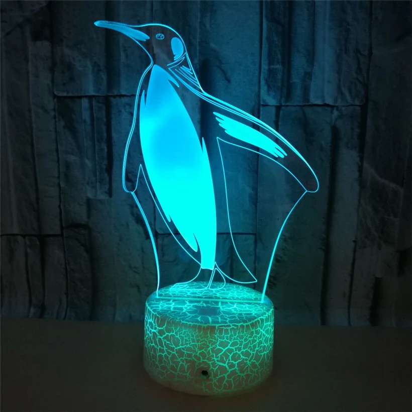 penguin 3D night light (4)