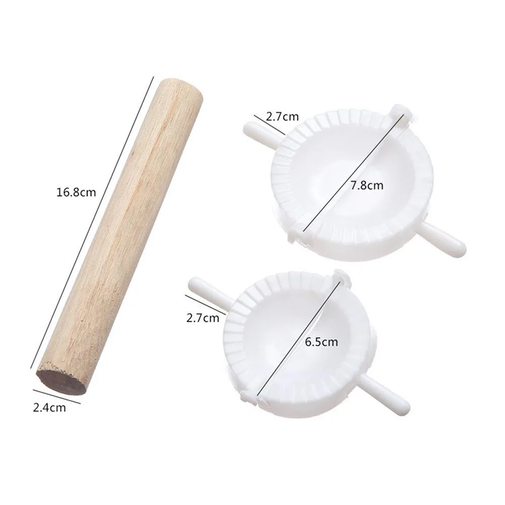 Кухонная деревянная Скалка DIY тестомесильная пресс-форма набор инструментов 3 в 1 кухонные аксессуары кухонный инструмент для замеса