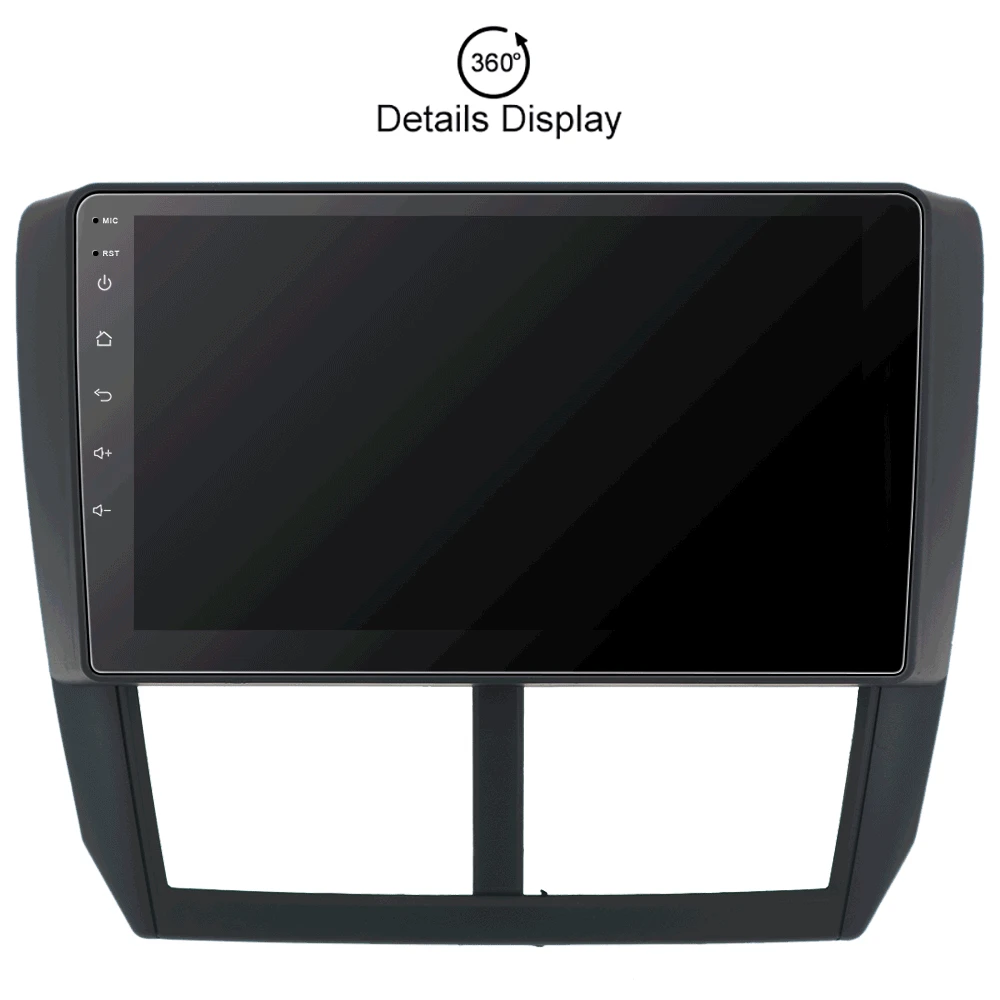Aotsr Android 8,0 9 дюймов Автомобильный dvd-плеер для Subaru Forester Impreza 2008-2013 gps навигация Мультимедиа Радио Запись ips экран