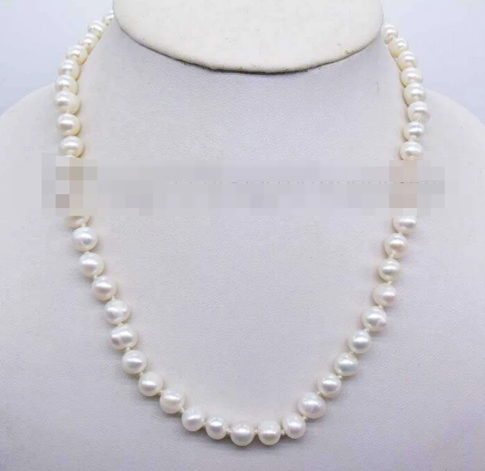 

3211 Nearround Black White Pink natural pearl Chain Alloy