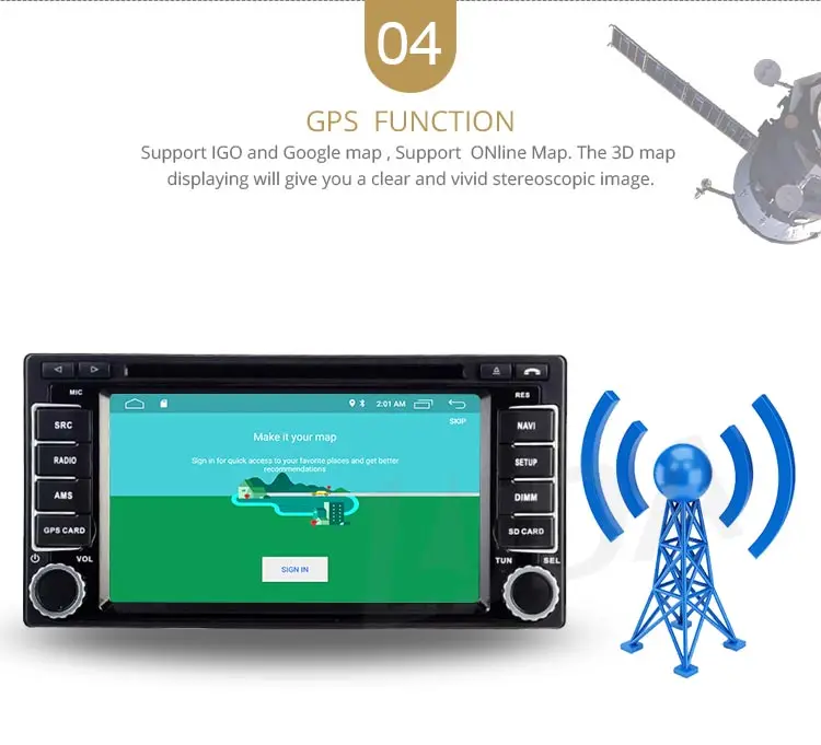 Clearance LJDA 2 Din Android 9.1 Car DVD Player For Subaru Forester Impreza 2008-2011 Wifi GPS Navi Radio 2G RAM Stereo Audio Multimedia 6