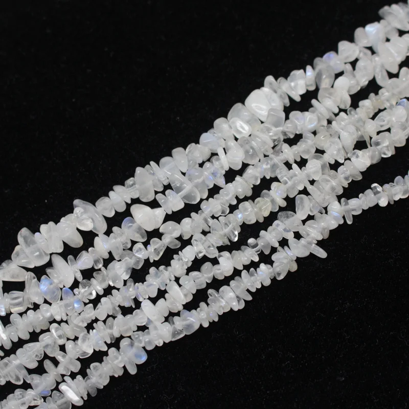

3-5mm Rainbow Moonstone Freeform Chip Beads 34",Beads For DIY Jewelry making ,We provide mixed wholesale for all items!