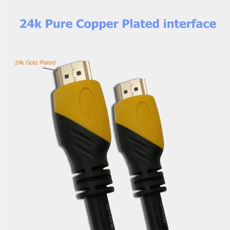 Rankman HDMI 4K Кабель Стандартный HDMI штекер 3D 1080P HD кабель HDMI линия для ТВ PS4 проектор ПК DVD