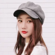 Новинка, кепка Newsboy s, женская джинсовая кепка Newsboy, восьмиугольная кепка Бейкер, остроконечный берет, Кепка для вождения, женские солнцезащитные шапки