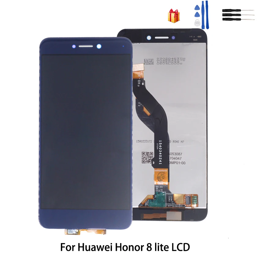 

Original For Huawei Honor 8 Lite PRA-TL10 AL00 LCD Display Touch Screen Digitizer With Frame For Honor 8 Lite Screen LCD Display