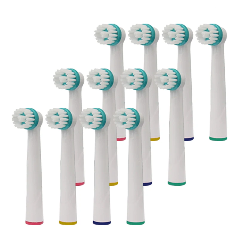 

12pcs Electric Toothbrush Heads Braun For Oral B Tooth Brush Replacment Soft Triumph OD17A Oral Ortho Braces Teeth Clean Tools