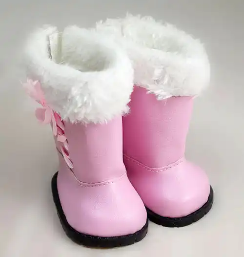 cute pink boots