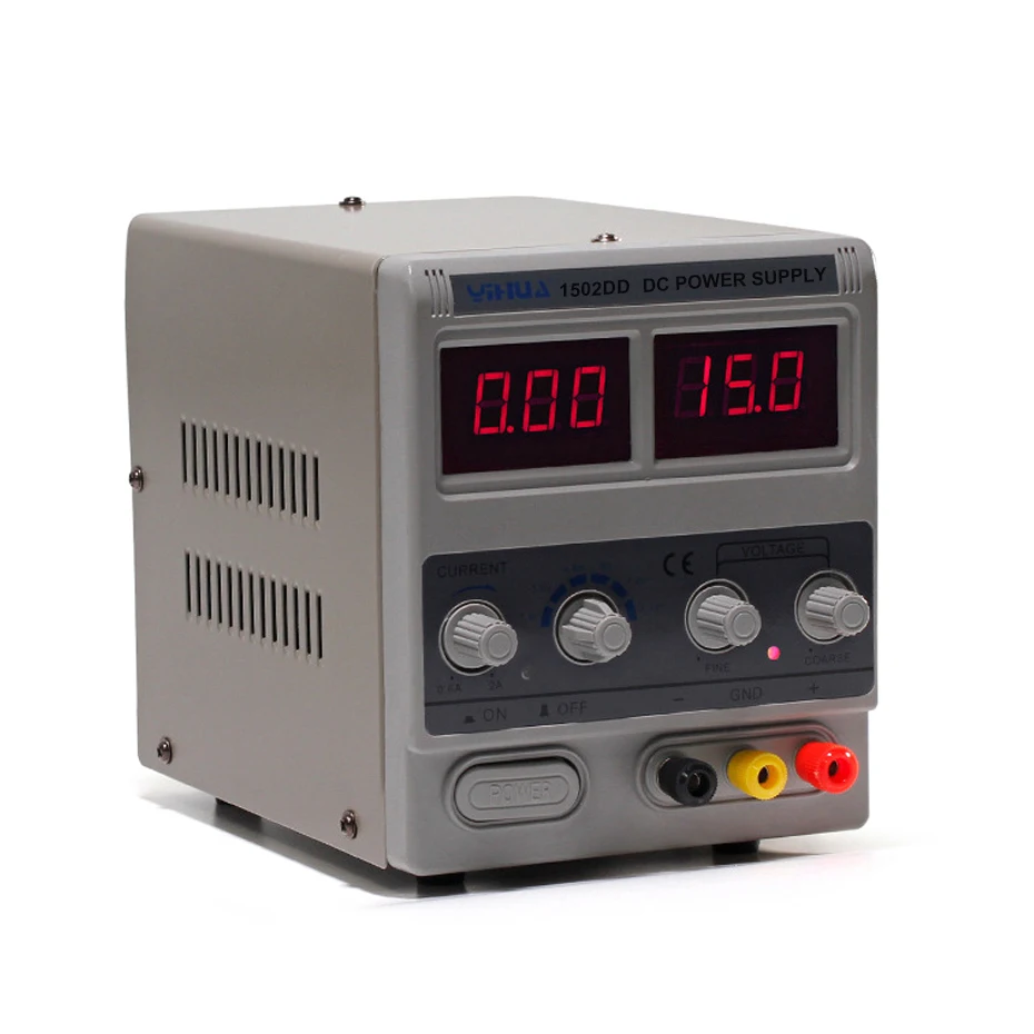Лабораторный источник питания постоянного тока YIHUA 1502DD регулируемый цифровой