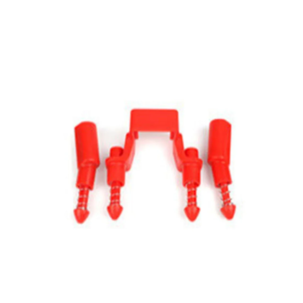 Комплекты шасси, аксессуары, защитный противоударный усиленный удлинитель, быстросъемные детали для дрона, опоры для ног для DJI MAVIC PRO - Цвет: Красный