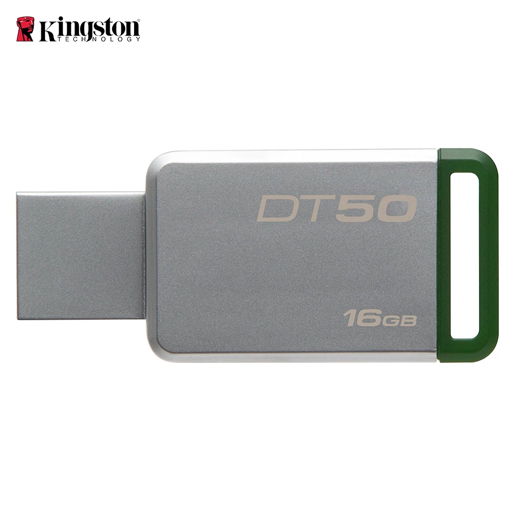 

Kingston Technology DataTraveler 50 16GB Memoria (USB 3.0 DE 16 GB, USB Type-A) Verde/Plata envio rapido memoria usb vs pendrive