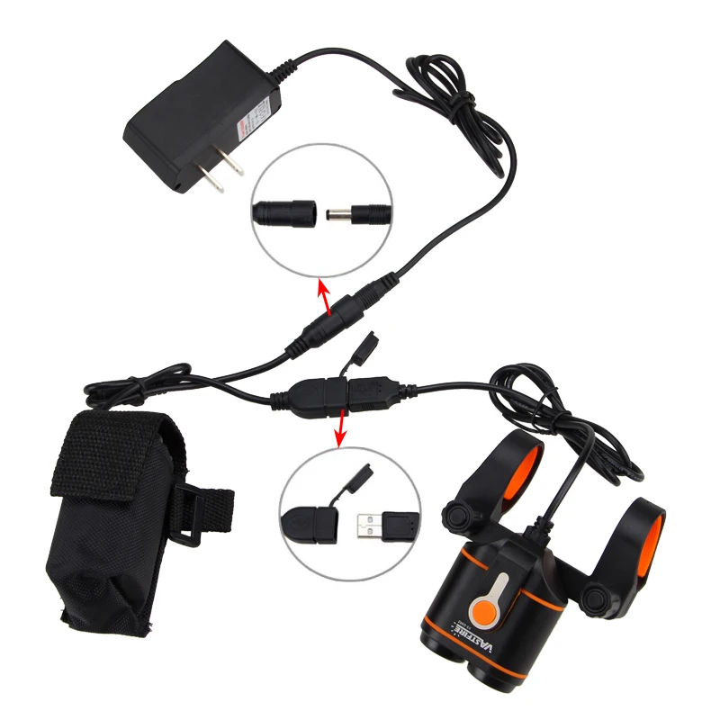 Flash Deal 10000LM 2X XM-L2 LED Bike Lights USB Dual Bicycle Headlight Night Safety Cycling with Battery Pack and Charger 4 Flash Deal 10000LM 2X XM-L2 LED Bike Lights USB Dual Bicycle Headlight Night Safety Cycling with Battery Pack and Charger 4