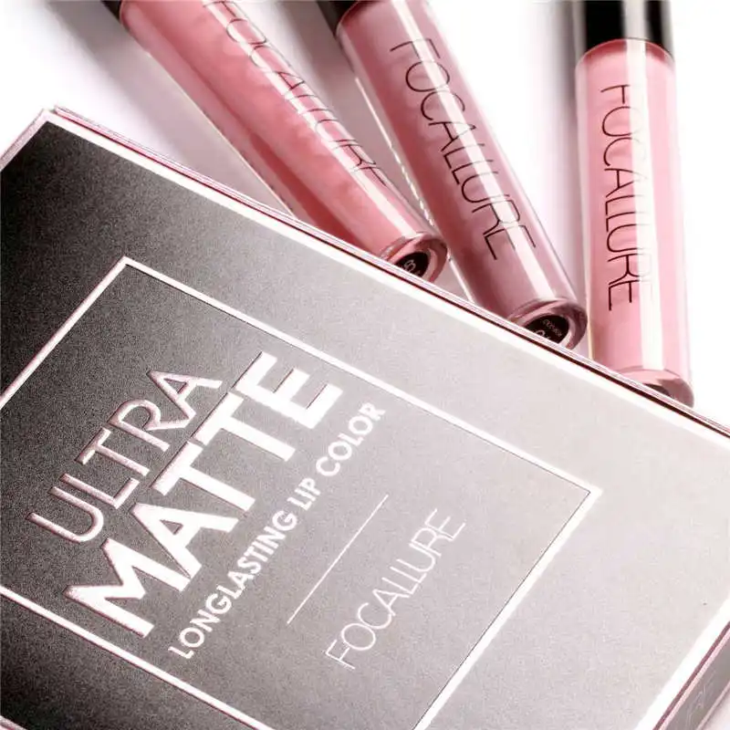 

Focallure 2018 Matte Liquid Lipstick Beauty Lips Cosmetics Waterproof Lip Gloss Kit Long Lasting Lipsticks Makeup Lip Tint