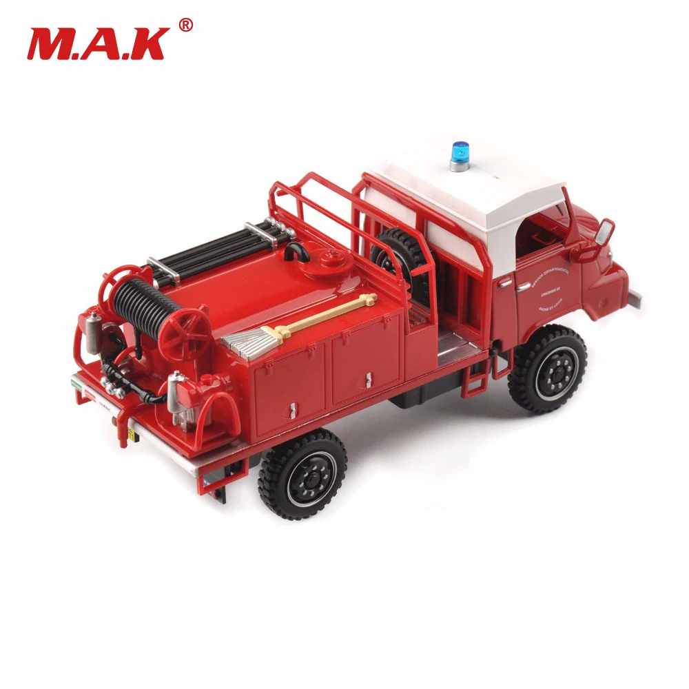 Игрушки для мальчиков масштаб 1/43 Красная пожарная машина модель мини автомобиля