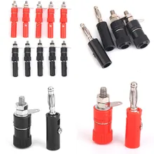 New Arrival 10PCS 4mm Terminal Binding Post Professional Speaker Terminal Banana Plug Socket Jack Connectors Mayitr