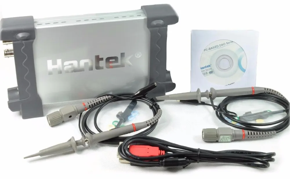 

Hantek6022BE Virtual Oscilloscope PC Based 2 CH 20MHz USB Hantek 6022BE Logic Analyzer Multimeter Original Factory Promotion