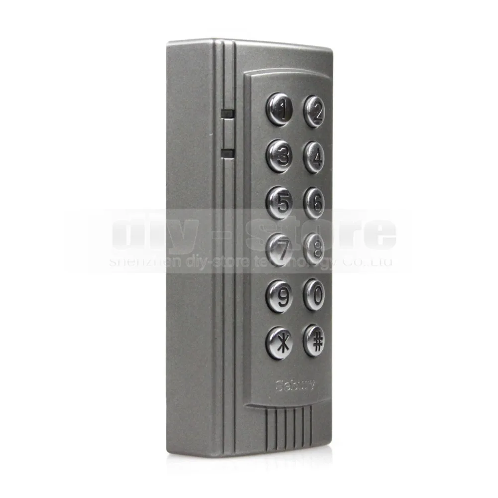 

DIYKIT Proximity RFID 125KHz Card Reader Access Control System Kit Keypad Control Panel for Office / Home Improve K4
