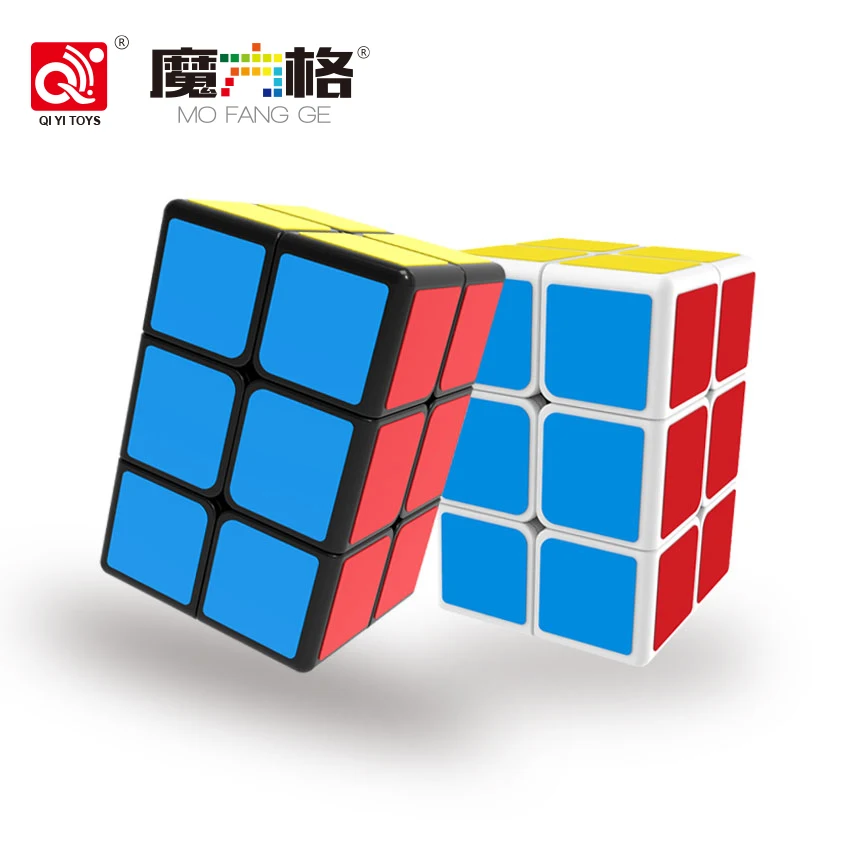 Qiyi Mofangge 2X2 х 3 Магический кубик Профессиональный Скорость Логические игры вызов Cubo Magico обучения Развивающие игрушки для детский подарок