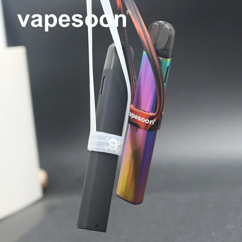 30 шт. универсальный силиконовый ремешок для 13 5 22 мм Vapepod Pods Kit JUUL NOVO Relx SMOK Nord Novo Pod