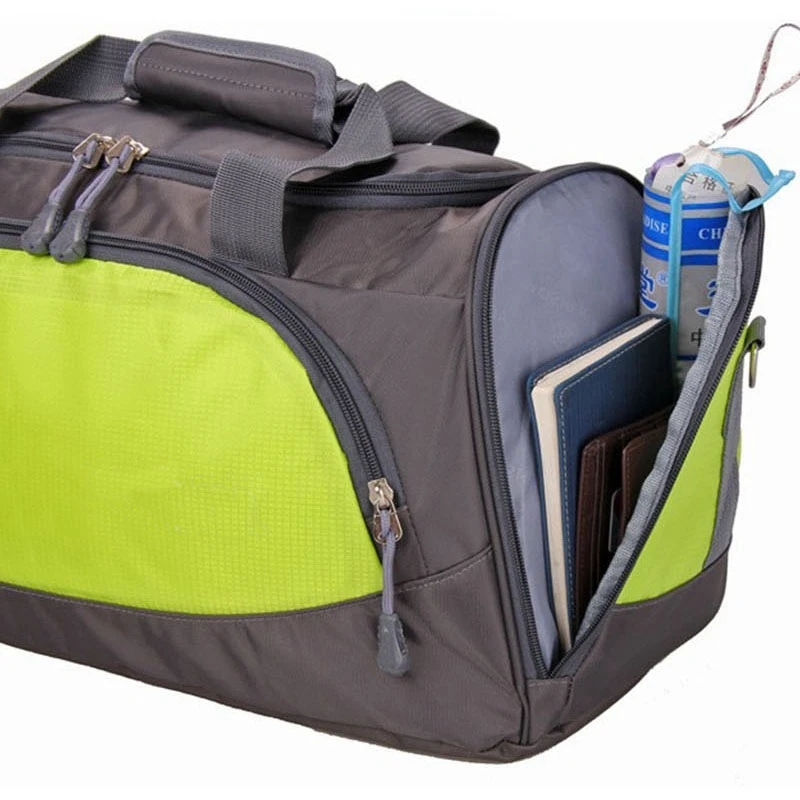 AOSHENG Nylon Outdoor Male Sport Bag Professional Men And Women Fitness Shoulder Gym Bag Hot Training Female Yoga Duffel Bag