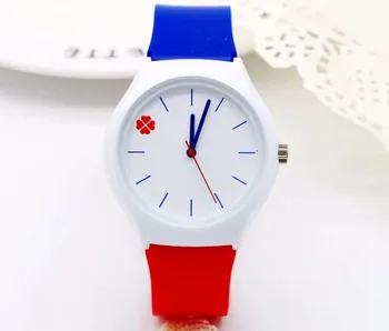 

2019 willis men women couples simple quartz watches students boys girls kid cool Contrast color waterproof sports watches clock