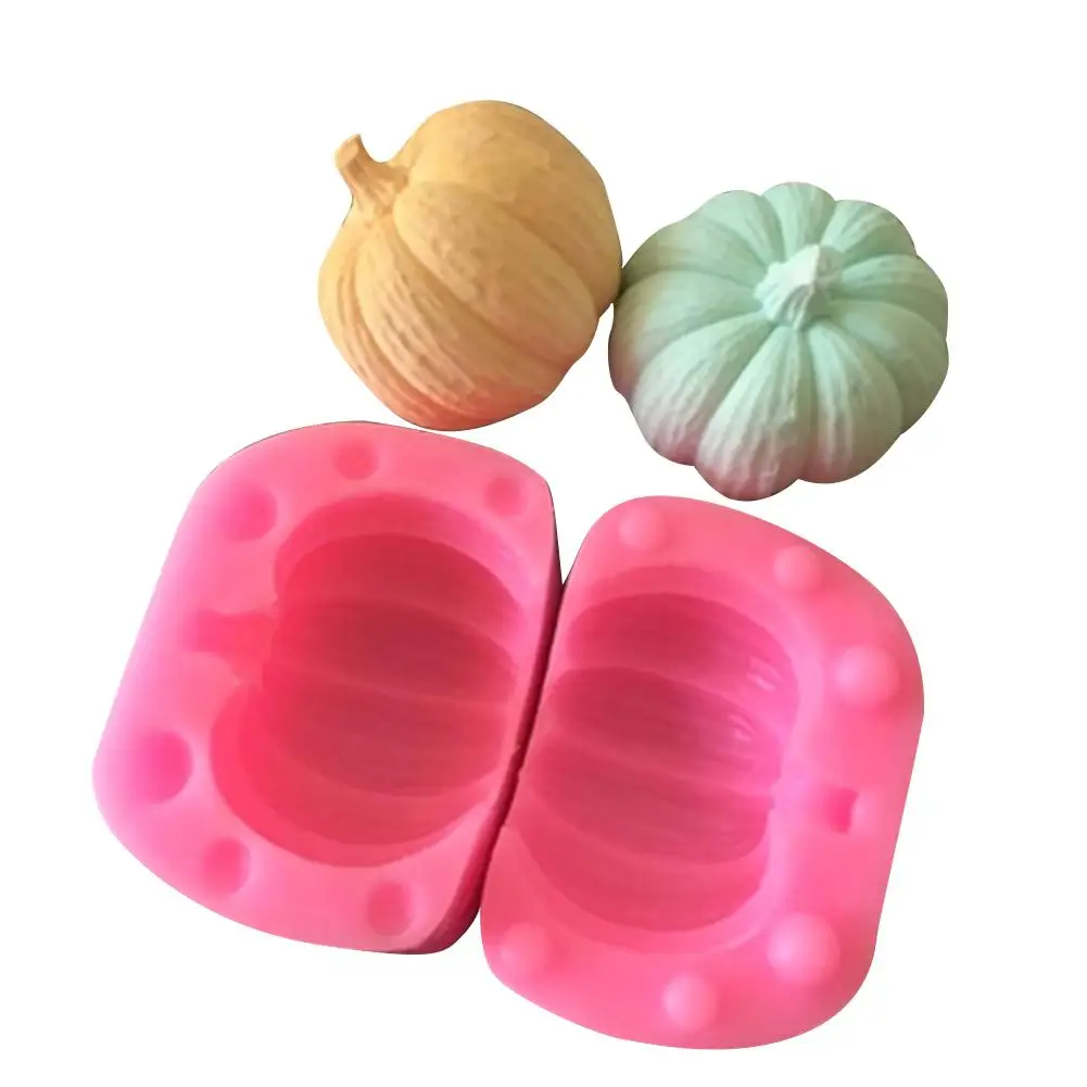 

3D Pumpkin Silicone Mould Candle Mould Clay Mould Decorating Mould DIY Tools
