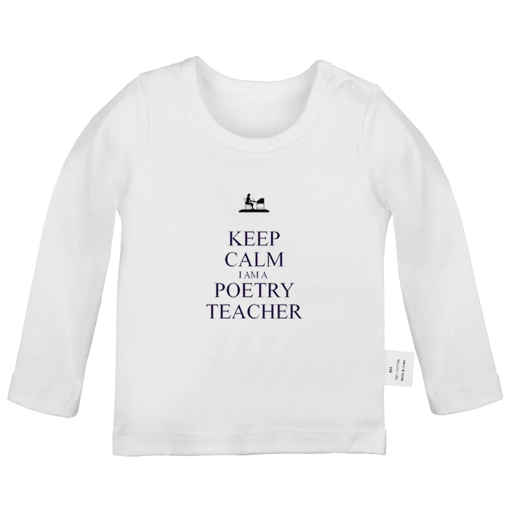 Keep Calm I'm Not Special I'm Just a Limited Edition Newborn Baby T-shirts Toddler Graphic Solid Color Long Sleeve Tee Tops - Цвет: JaBabyYW1052C