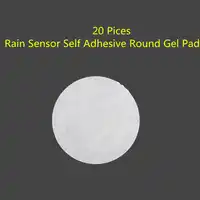 20P Front Windshield Rain Sensor Car Glass Glue Stickers Self Adhesive Round Gel Pad Fit F02 F25 F01 F11 F25 A3 S3 A4 A6 Q3 Q5