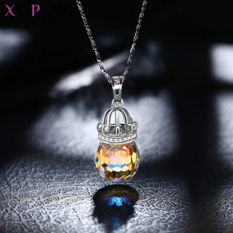 Xuping модное романтическое ювелирное изделие кристаллы от Swarovski Простое