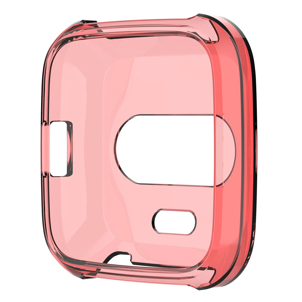 6 шт./упак. ТПУ чехол для Fitbit Versa Lite Смарт-часы полная защита корпус кожи Замена анти-ударная рама чехол