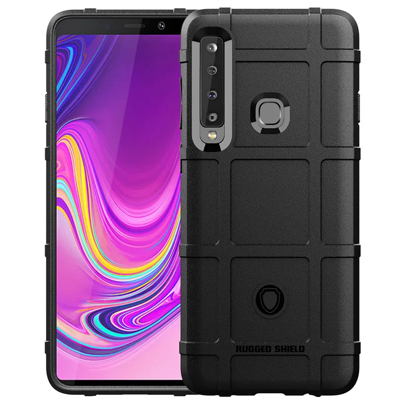 For Samsung Galaxy A9 2018 Case Luxury Silicone Armor Back cover A920F A920 SM-A920F A 9 Phone |