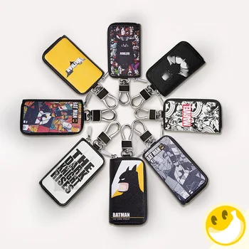 

Marvel Style Leather car key case key chain For Volkswagen MAGOTAN Sagitar Passat