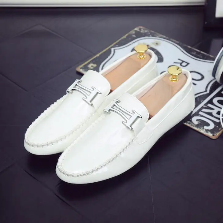 

tenis masculino adulto 2019 shoes men leather loafers zapatos de hombre off white fashion formal dress chaussure homme luxury