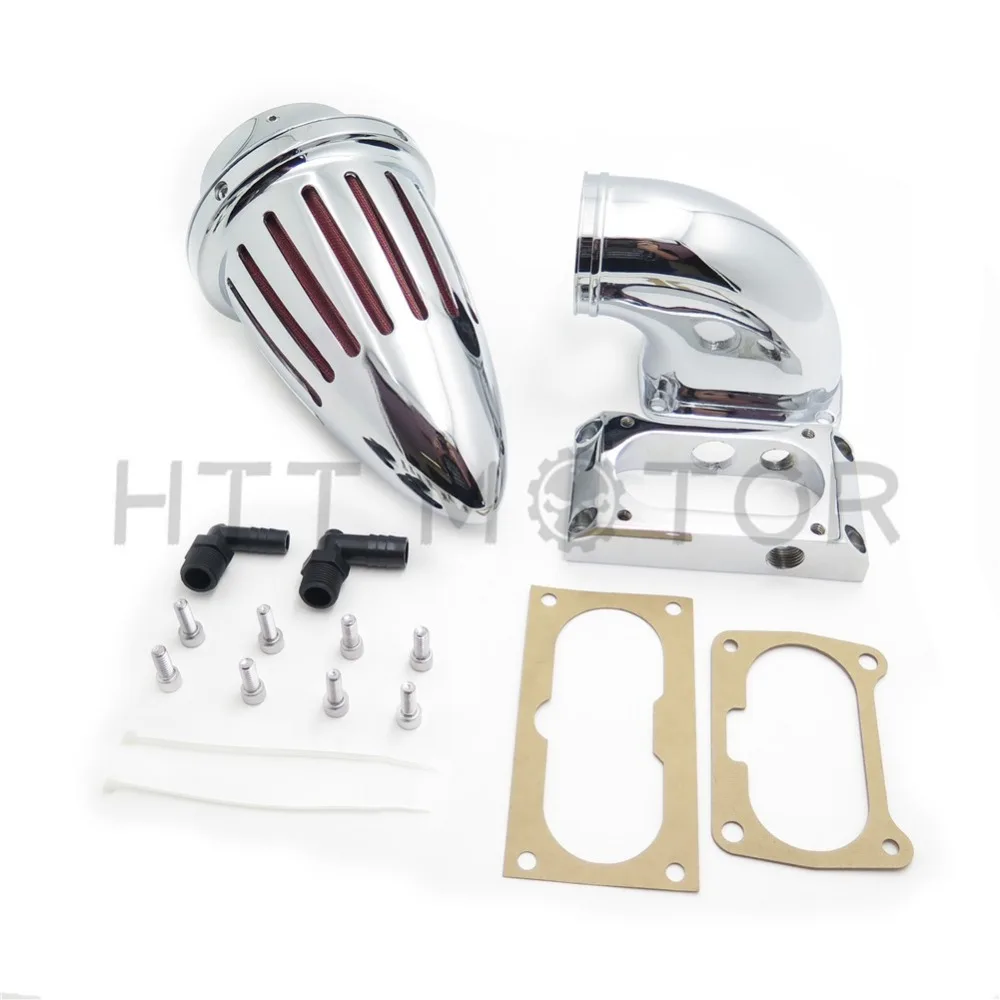 Aftermarket мотоциклетные части Kawasaki Vulcan 2000 Классический LT хром воздухоочиститель наборы Впускной фильтр