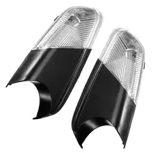Новый 2 предмета автомобиля LED стайлинг зеркало заднего вида поворотники фонари светодиодные лампы для Volkswagen/Мужские поло 05- 09/Skoda/Octavia 04-08