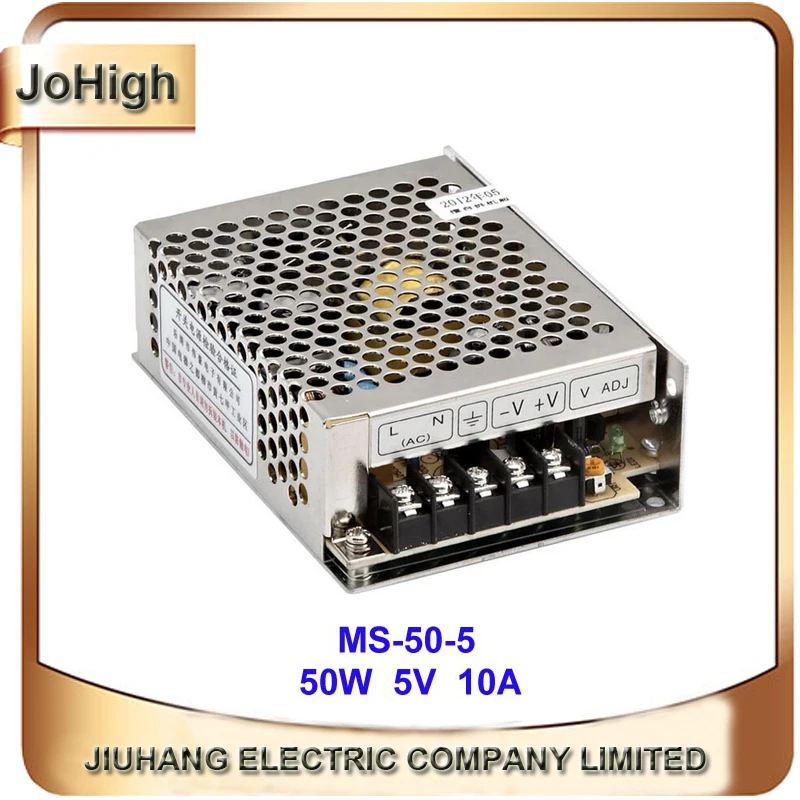 

AC 100V-240V TO DC 5V 12V 24V 10A 4.2A 2.1A Switch Power Supply 50w Small size