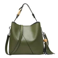 Nesitu Мода красный зеленый черный Разделение Кожа Малый Для женщин Сумки Курьерские сумки леди сумка с короткими ручками деревянные кольца# m0801