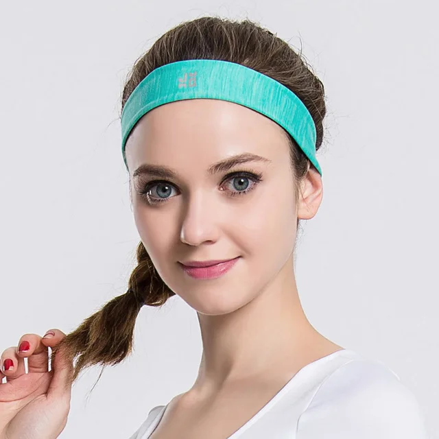5Pcs/lot Professional Nylon Headbands Fitness Head Band Women