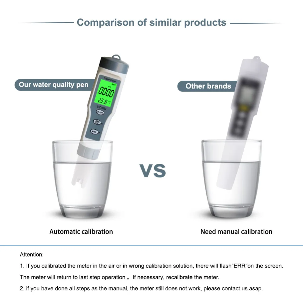 TDS/PH& TEMP 3 в 1 тестовая ручка ручной тест качества воды er для питьевой воды, лаборатории, аквакультуры, бассейна, аквариума