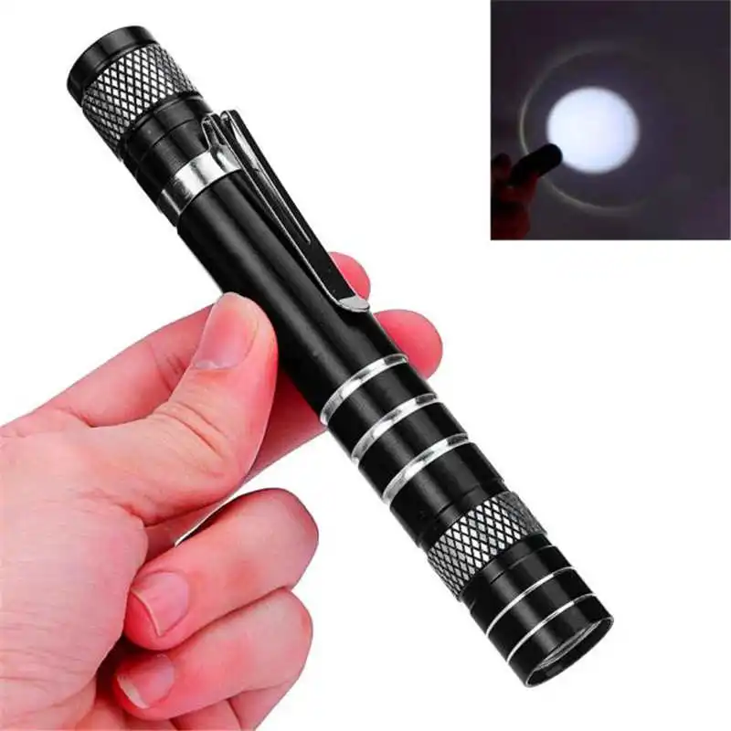 Mini 1200LM High Power Torch Q5 LED Tactical Flashlight AA Lamp Light powerful led flashlight lanterna led bike #4S7 (2)