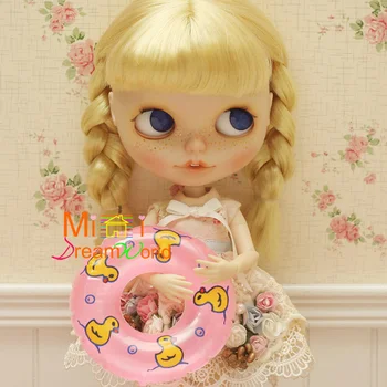 

A01-X320 children baby gift Toy 1:12 Dollhouse mini Furniture Miniature rement swim ring blue red 2pcs/lot