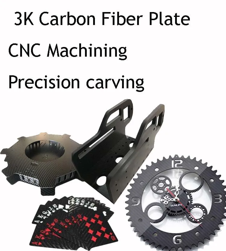 

Carbon Fiber Plate CNC Cutting service CNC machining Precision carving