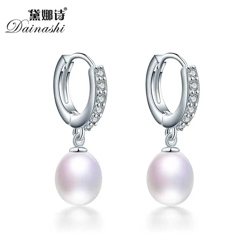 

Top Quality AAAA White Water Drop Freshwater Pearl Earrings For Women Wedding Gift, High Luster Fashion Jewelry Earrings CPE030