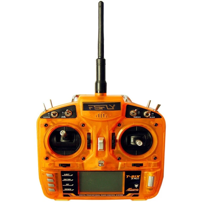 RC Radio Orange Amp Commanderadio 2.4Ghz 6 Channel Transmitter with