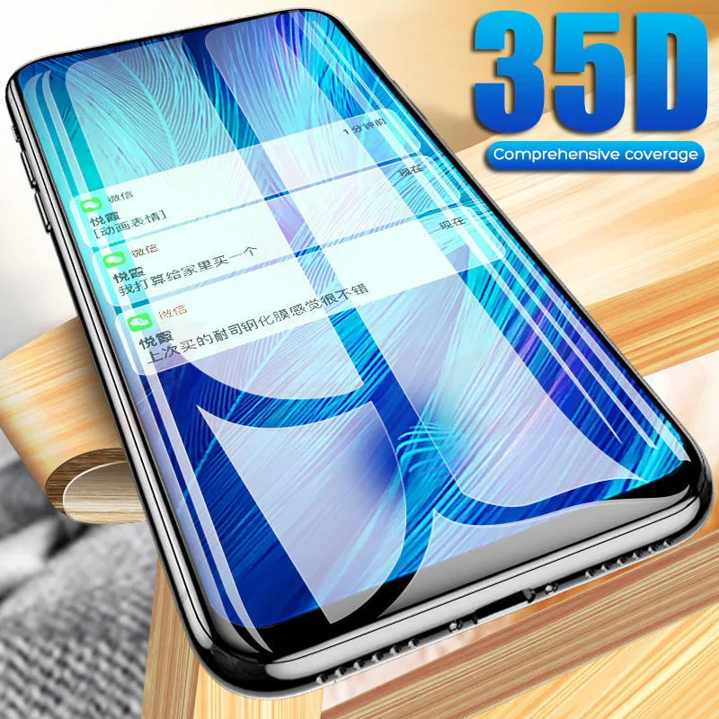 

35D Full Cover Soft Hydrogel Film For iphone 6 6S 7 8 Plus X 10 Screen Protector On The For iphone 6 6S 7 8 XR XS Film Not Glass