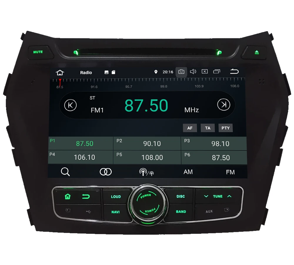 Flash Deal KLYDE 8" 4G WIFI Octa Core PX5 Android 8.0 4GB RAM 32GB ROM Car DVD Multimedia Player Stereo For Hyundai IX45 Santa FE 2013-2016 2