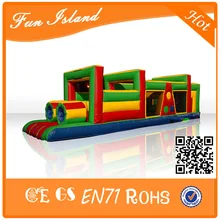 Дешевые надувные препятствия, надувные спортивные игры, надувной туннель игра для продажи для детей