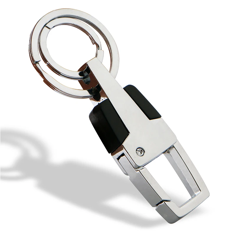 

Business Key Holders Men Key Wallet Car Key Holder High Quality Zinc Alloy Bag Pendant Gift Genuine Leather