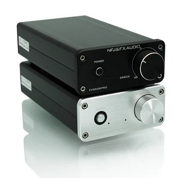 

NFJ&FXAUDIO FX502S PRO HIFI 2.0 Audio Class D Digital High Power Amplifier Home Mini Professional Amp TPA3250 NE5532 *2 70W *2