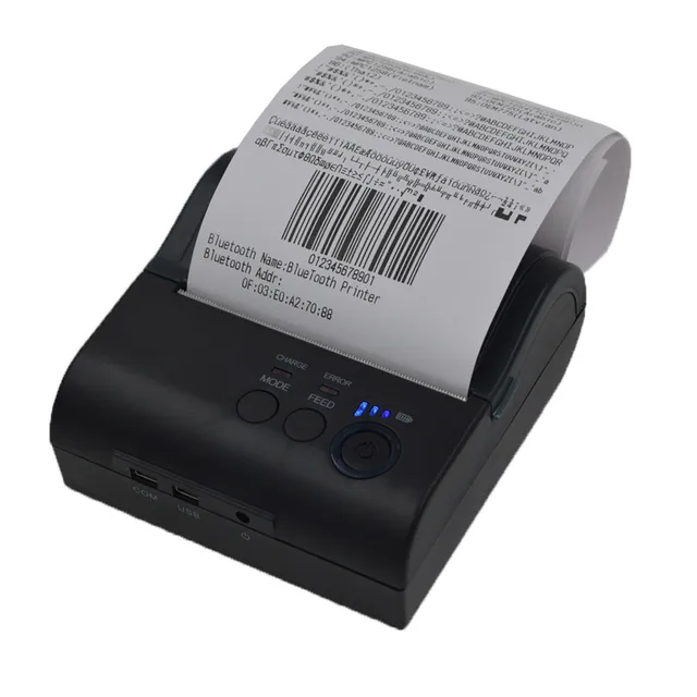 Special Offers 8001LD 80mm Wireless Bluetooth Android Portable POS barcode label printers thermal receipt printer USB/serial port